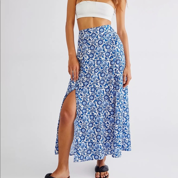 Free People Dresses & Skirts - Free People Button Down Sammy Maxi Skirt